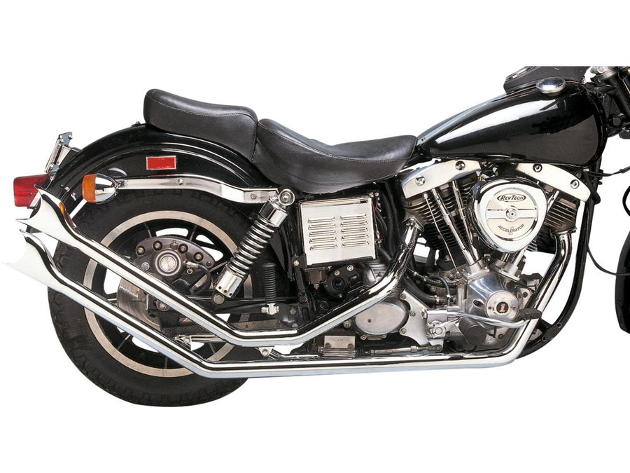 Harley Davidson FX Shovel [1971-1984] – Aufsteigende Drag Pipes für FX Shovel Trim …