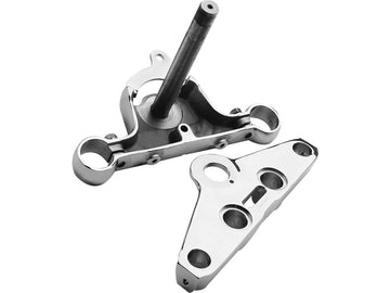 Harley Davidson Flst [1986-1990]-Triple Tree Kit per FL-sottail 86-99 Chrom