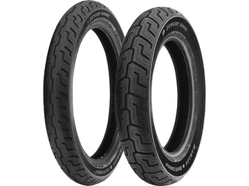 Harley Davidson-D401 Elite Dæk 90/90-19 52H TL Black Wall