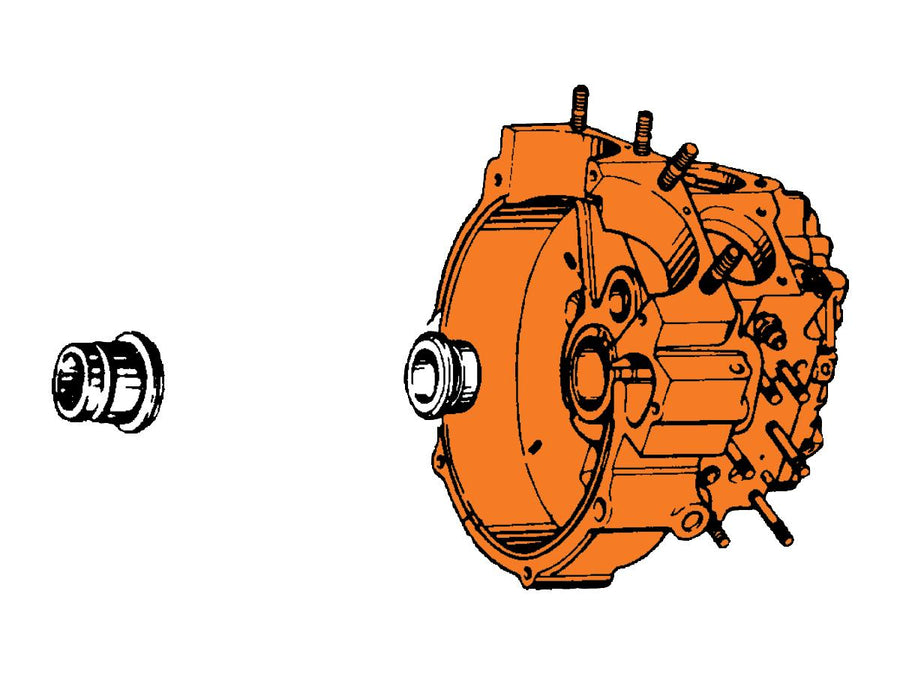 Harley Davidson Dyna [1993-1999] -Big Twin Right Motorcheard