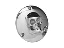 Harley Davidson Sportster [1994-2003]-Totenkopf derby cover 4-hole polished-3