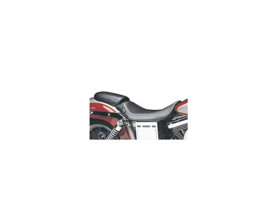 Harley Davidson Dyna [1996-2003] – Bare Bones Solo Seat Smooth Black vinyl
