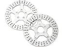 Harley Davidson Sportster [1985-1999]-rigid brake disc 5-hole stainless steel 11.5 "-5
