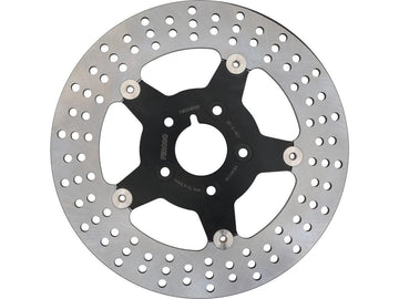 Harley Davidson Sportster [1985-1999] - Disque de frein flottant 5 trous noir noir