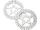 Harley Davidson Sportster [2000-2013]-Starer brake disc 5-hole stainless steel 11.5 "-2