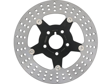 Harley Davidson Sportster [1985-1999]-floating brake disc 5-hole black black