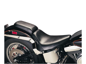 Harley Davidson Softail [2000-2007] – Bare Bones Solo Sitz Glattes Schwarzes Vinyl - 0