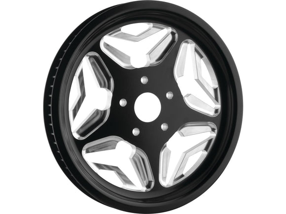 Harley Davidson Dyna [2000-2005]-Estrela de velocidade Beltrop Black 1 1/8 "70 dentes