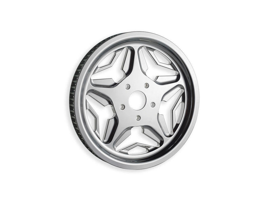 Harley Davidson Dyna [2000-2005] – Speed Star Riemenscheibe Chrom 1 1/8" 70 Zähne