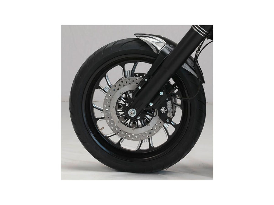 Harley Davidson Softail [2000-2014] -Supercharger 2-delbromsskiva svart