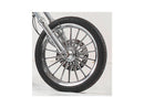 Harley Davidson Touring [2008-2024] – Nitro-18 2-teiliger Bremsscheibe Schwarz-7