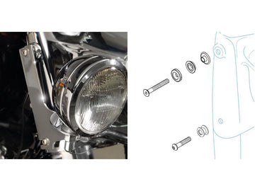 Harley Davidson Flhr [2016-2022] -Switchblade Montagdes Kit Windschutzen mandag