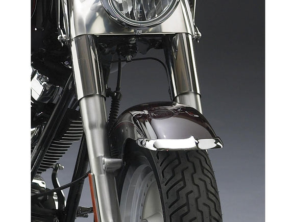 Harley Davidson Flstfi [2001-2006]-Folha de proteção de roda de frente Chrome
