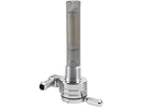 Harley Davidson - 3/8 "NPT -bränsleventil till det främre yttre utloppet Chrome-4