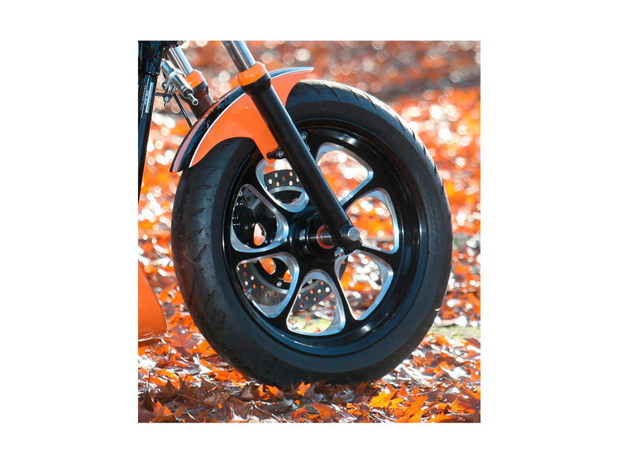 Harley Davidson Dyna [2000-2005]  -  Eliminator 7皮带盘黑1 1/8“ 70齿