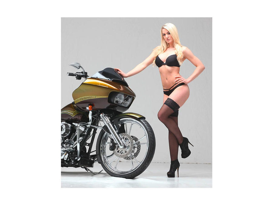 Harley Davidson Touring [2008-2024] -T-5 bromsskiva rostfritt stål polerat 11,8 "