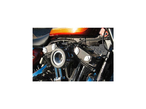 Harley Davidson Sportster [2004-2020] -WTF XR Rocker Box Cover Black Satin