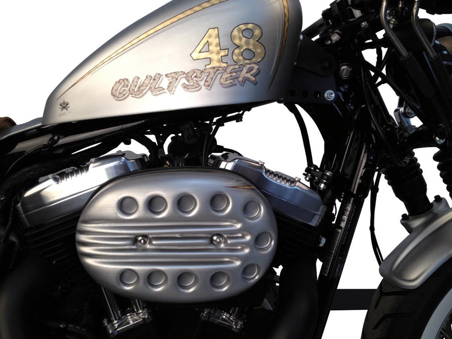 Harley Davidson Sportster [2004-2020]-tampas de filtro de ar para pintura