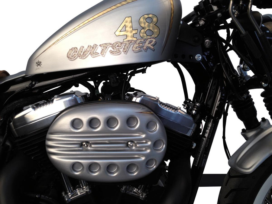 Harley Davidson Sportster [2004-2020]-tampas de filtro de ar para pintura