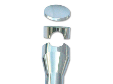Harley Davidson up [1974-1974] – Big Bone 75 Risers Poliert 1 1/4" - 0