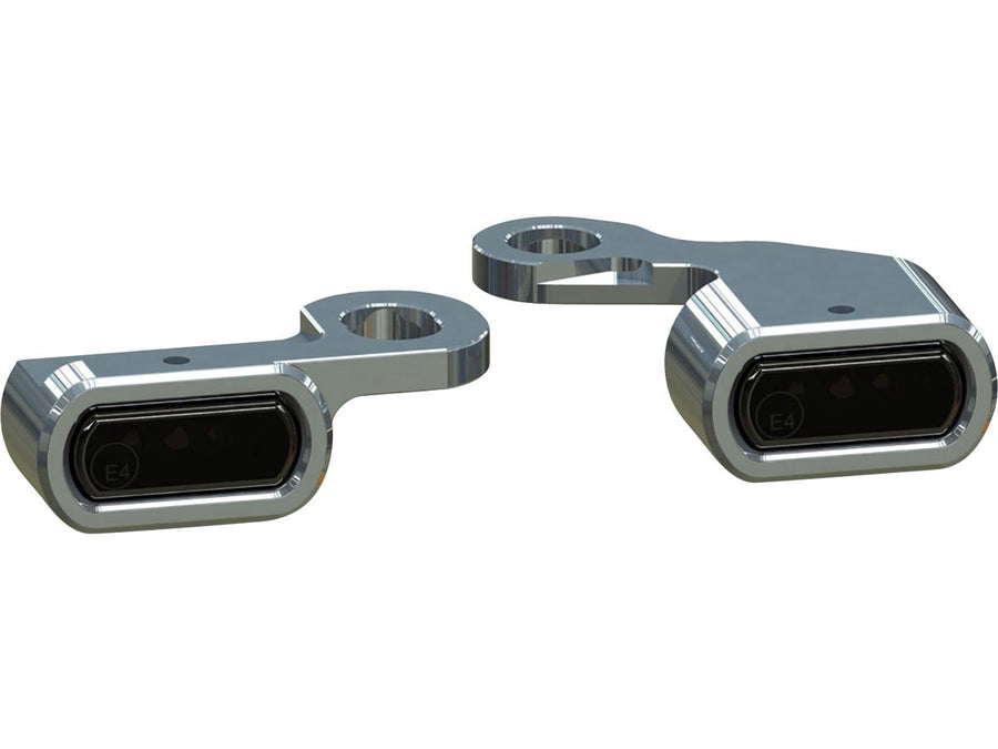 Harley Davidson Softail [1996-2014]-stripes Led turn signal aluminum polished light