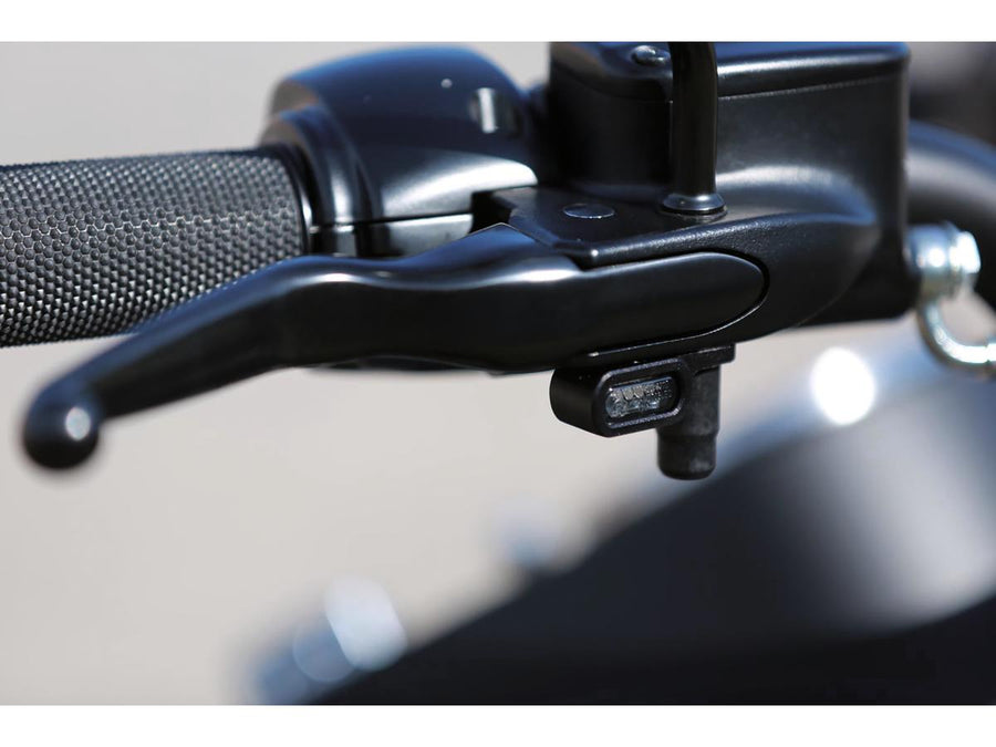 Harley Davidson Softail [1996-2014] – Streifen LED Blinker Schwarz Pulverbeschichtet