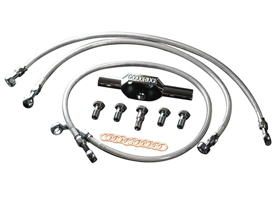 Harley Davidson FLHR [2008-2008] – High-End-Bremsleitungssatz +6"