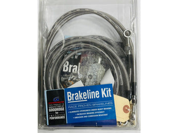 Harley Davidson - Front Brake Line Kit Dot +10 "skikke