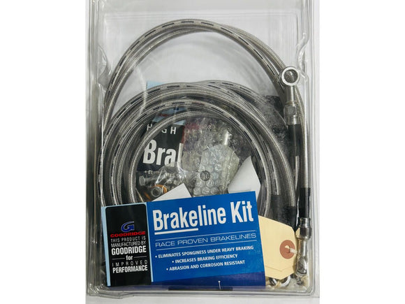 Harley Davidson - Front Brake Line Kit Dot +10 "Customs