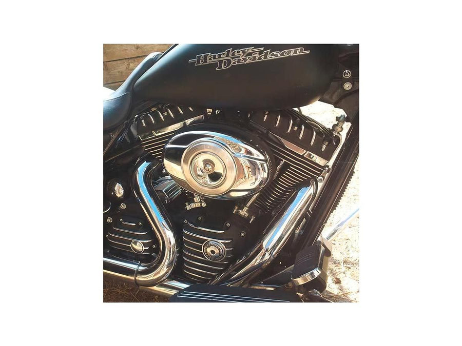 Harley Davidson Sportster [2004-2020] -ribsters Rocker Box Cover Black Cut