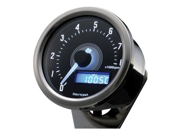 Harley Davidson-Velona60 Tachometer skala: 0-8000 o / min Poleret rustfrit stål