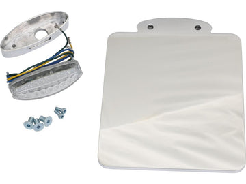 Harley Davidson-Ricks Rod nummerplade Holder Base Plate med frem og tilbage