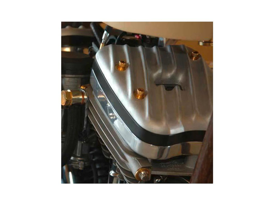 HARLEY DAVIDSON FX Model [1985-1994] -Ribsters Rocker Box Cover Raw