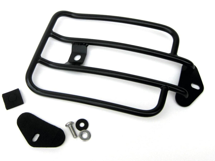 Harley Davidson Sportster [2004-2020] -6 "Solo Buggage Rack Black Satin