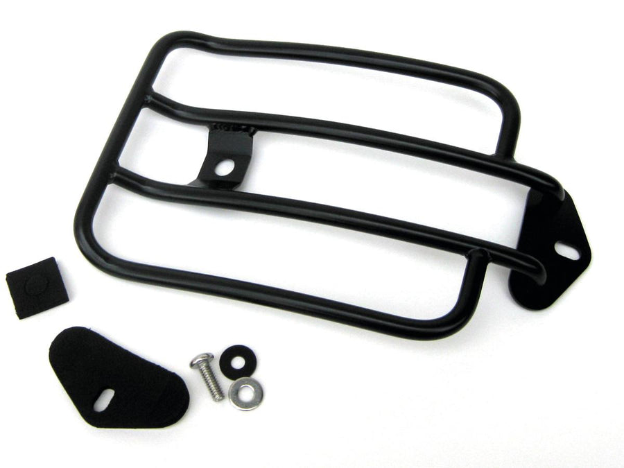 Harley Davidson Sportster [2004-2020] -6 "Solo Buggage Rack Black Satin
