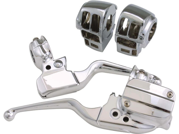 Harley Davidson Touring Note [1996-2007] -Turing håndkontroll sett med radio