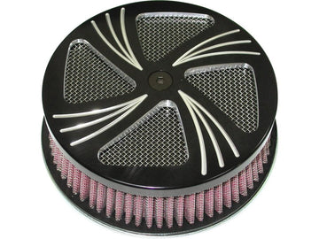 Harley Davidson – Sidewinder Hi-Flow gaisa filtrs, melns anodēts