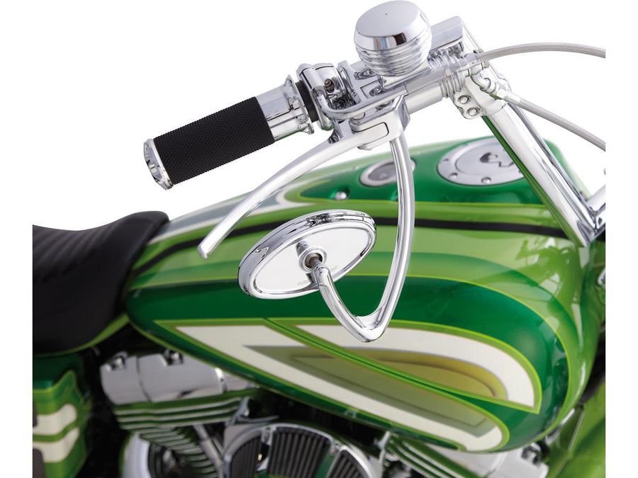 Harley Davidson – Retro Bremszylinder-Kit Schwarz Eloxiert 3/4" Doppelscheibe