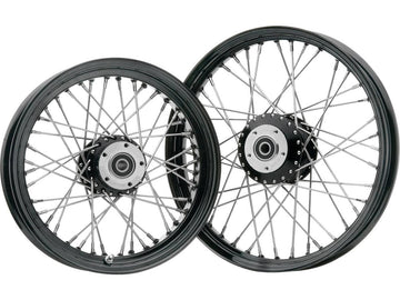 Harley Davidson FXDWG [2000-2003] -60-SPOKES 21X3.50 SD Black Wheels