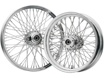 Harley Davidson FXDWG [2000-2003] -60-SPOKES 21X3.50 SD Black Wheels - 0