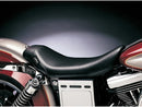 Harley Davidson FXDWGI [2004-2005]-Sólové sedadlo na kosti hladké černé vinyl-1