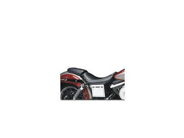 Harley Davidson Dyna [2004-2005] – Silhouette Gefaltetes Soziuspolster Schwarzes