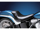 Harley Davidson Softail [2006-2017] -Bare Bone's Solo Seat Solo Sleed Smooth Black Vinyl-4