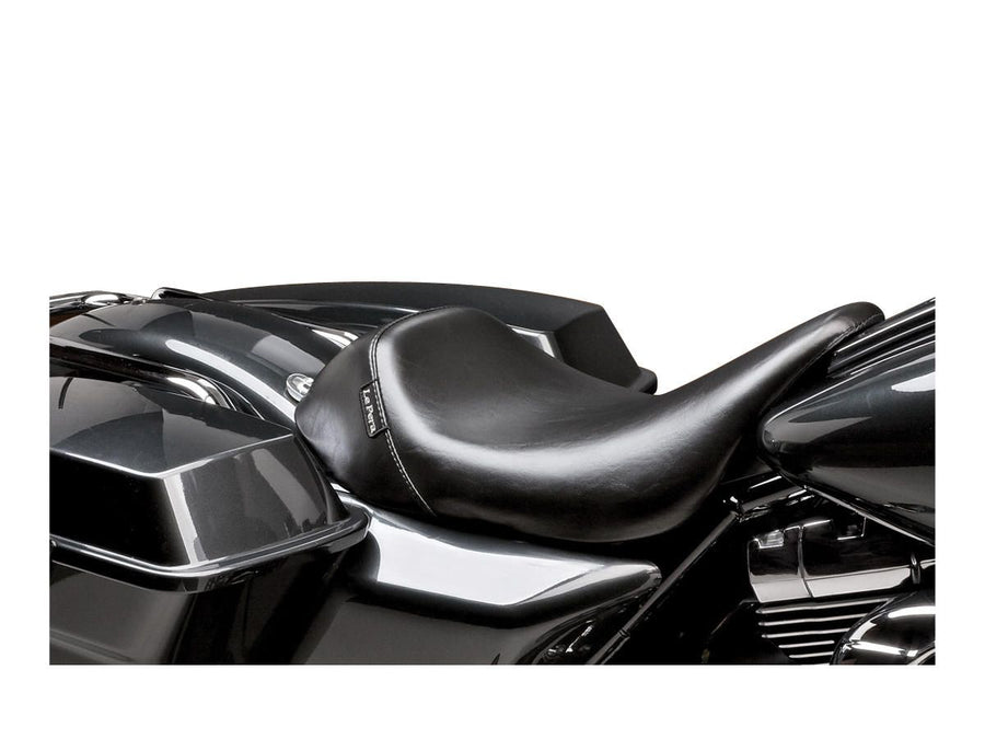 Harley Davidson Touring [2002-2007] -Arce Bones Asientos en solitario Vinilo negro liso