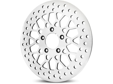 Harley Davidson Sportster [1985-2013] -Mesh Brake Disc Stainless Steelpolided11.5 "