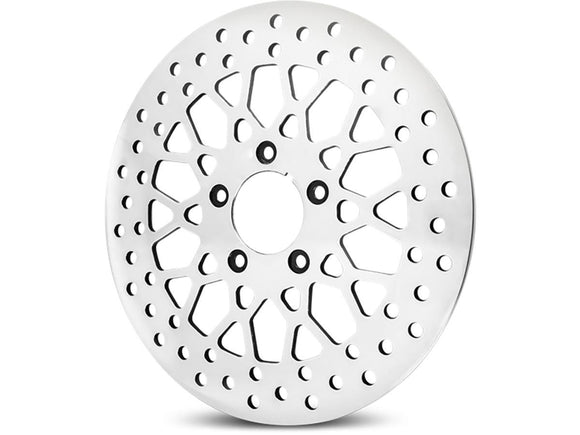 Harley Davidson Sportster [1985-2013] -Mesh Brake Disc Stainless Steelpolided11.5 "