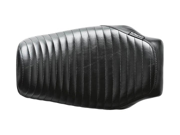 Harley Davidson Dyna [2006-2017] – Bare Bones Solo Sitz Gefaltete Naht Schwarzes