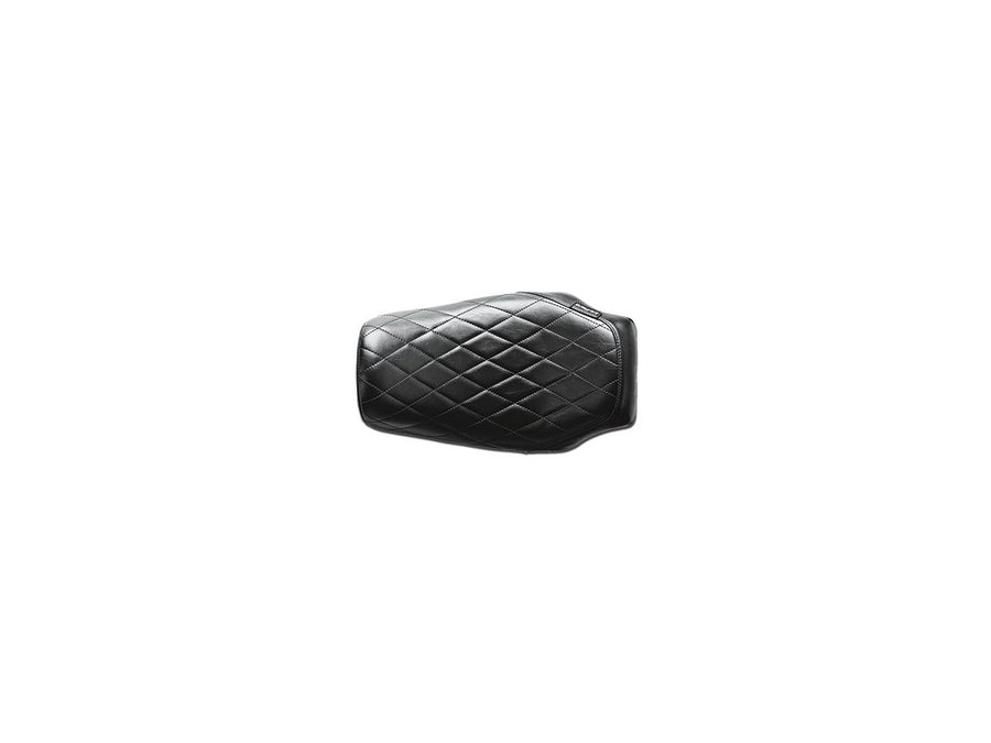 Harley Davidson Dyna [2006-2017] -Bare Bones Solo Seat Diamond Stitch Schwarzes
