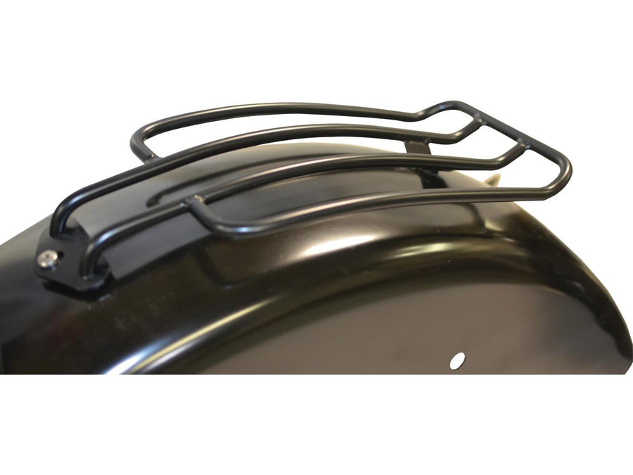 Harley Davidson FLS [2014-2017] -6 "Rack de bagagem solo de cetim preto