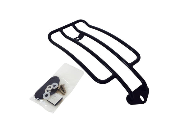 Harley Davidson FLS [2014-2017] -6 "Solo Bagasje Rack Black Satin